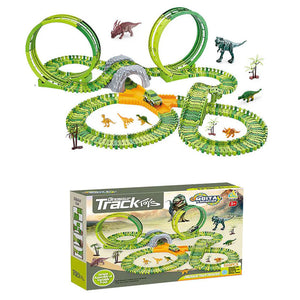 Dinosaur Adventure Roller Coaster Set