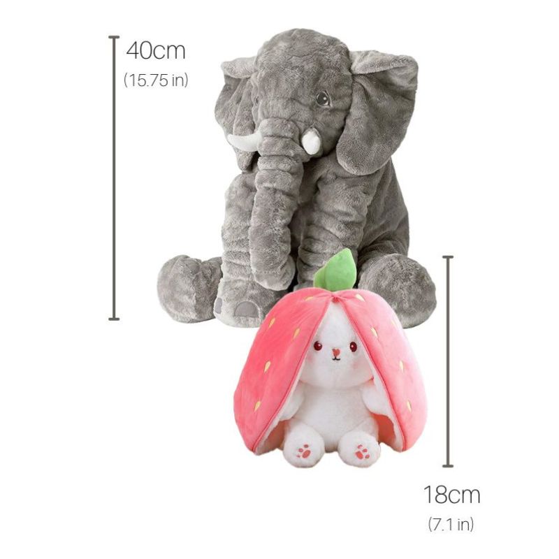 Elephant Baby Pillow Little Learners Toys