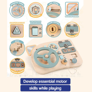 Little Driver Montessori Activity Board