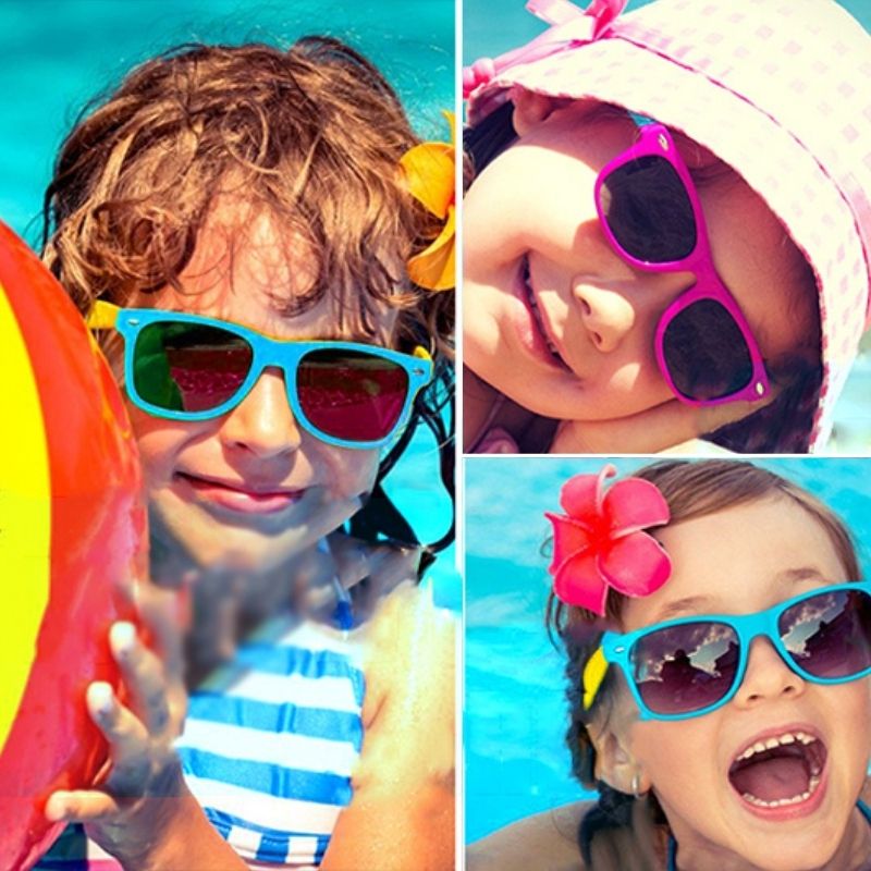 Flexible kids sunglasses on sale